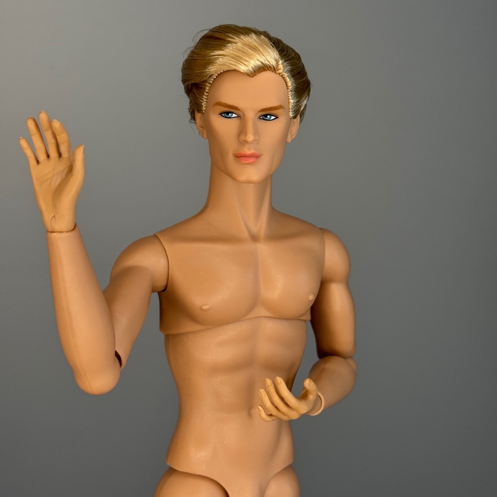 Integrity Toys Male Fashion Doll Blonde Rooted Hair Articulated Sergio Poolside